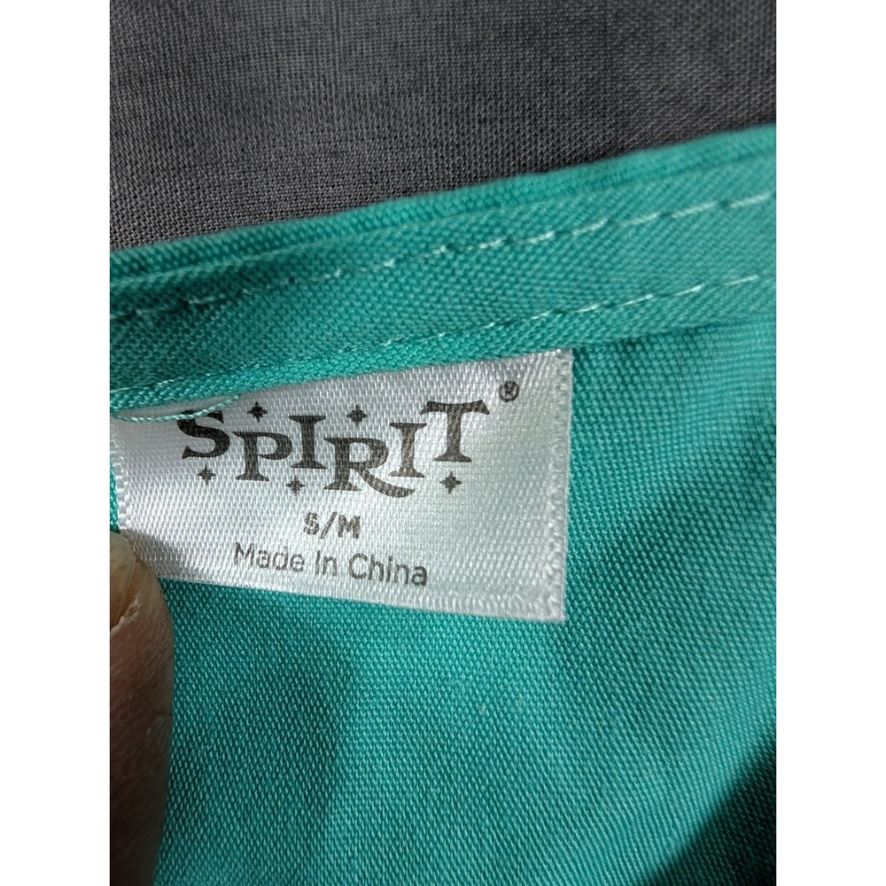 Spirit Halloween Bloody Surgeon Costume Set Teal S/M Zombie Doctor Scrubs - Picture 3 of 9